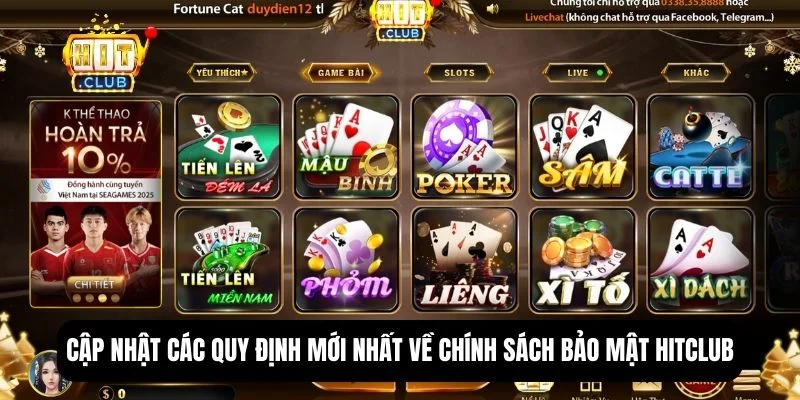 Chính sách bảo mật