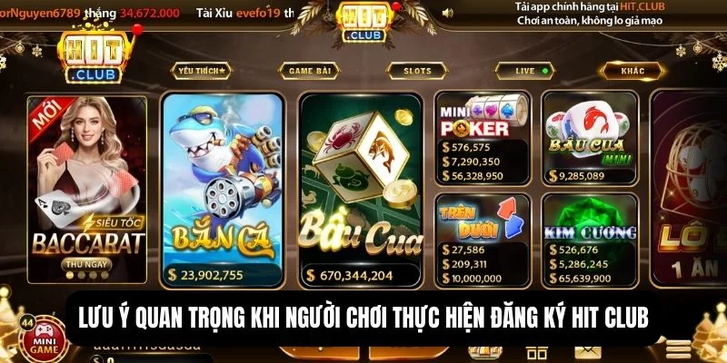 Đăng ký Hit Club